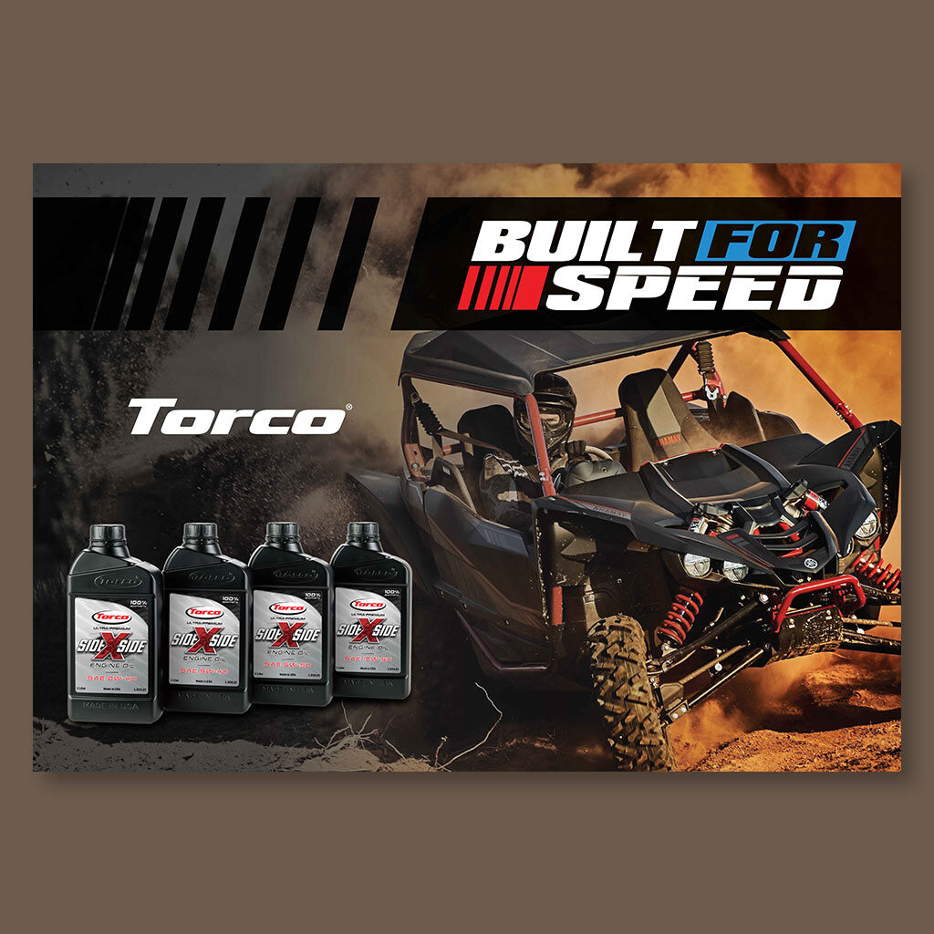 Exhibition banner design for Torco